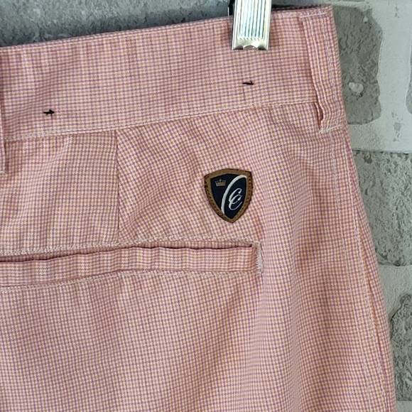 Cleavland Classics Coral Colored Golf Shorts Men's Shorts Size 32 - Picture 10 of 14
